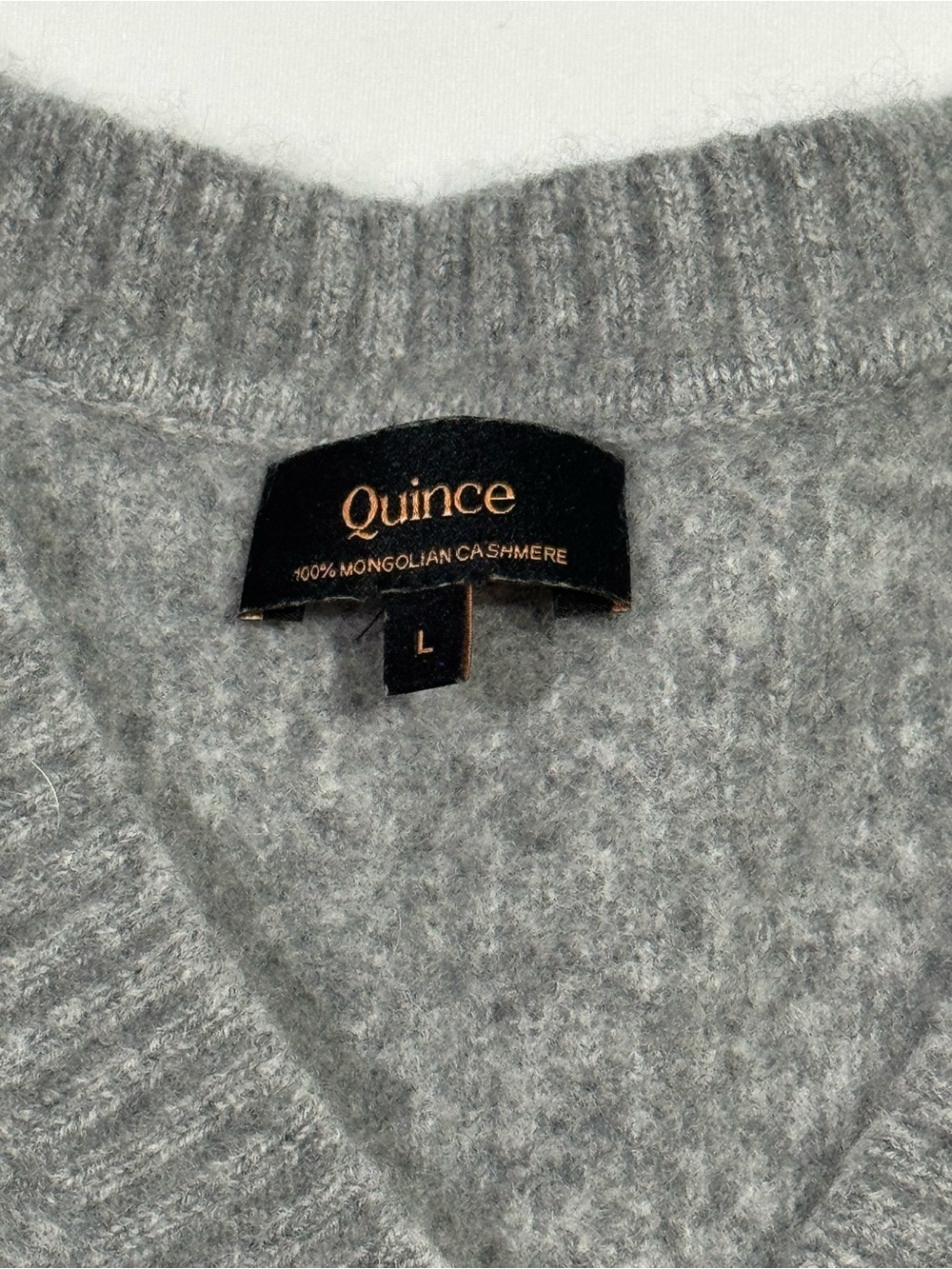 Soft Ribbed Button-Front Knit Vest - Gray - Picture 3 of 9
